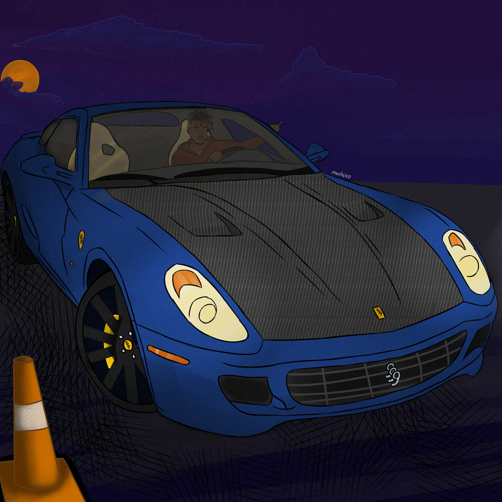 Artstation Juice Wrld Ferrari 599 Patrick Scheel The project has zero guest appearances. juice wrld ferrari 599 patrick scheel