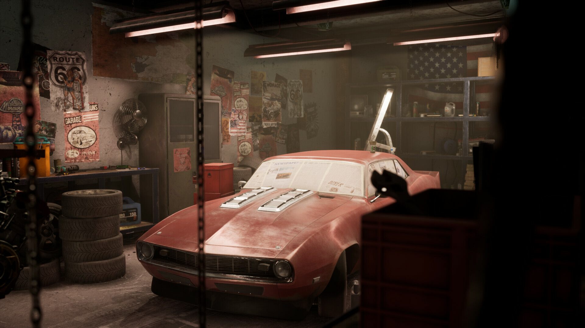 ArtStation - Wilson's Garage