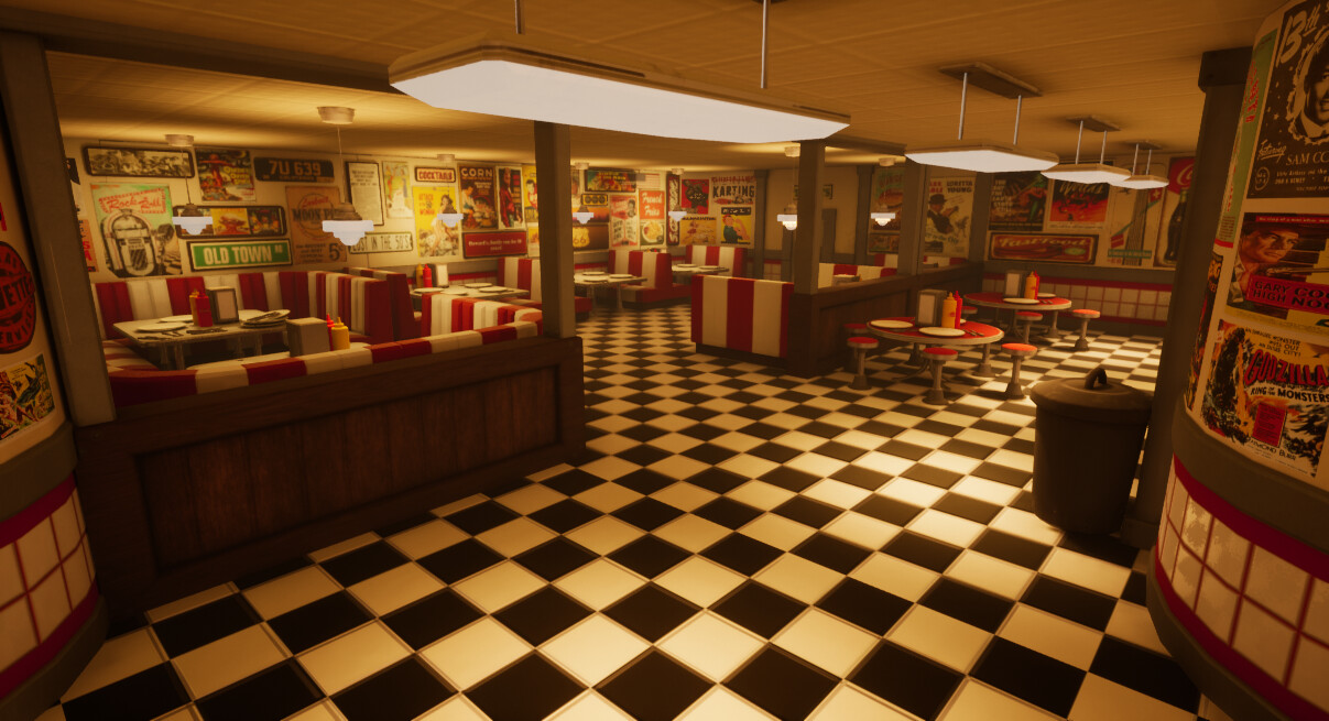 Artstation 50 S Diner Abbie Howard