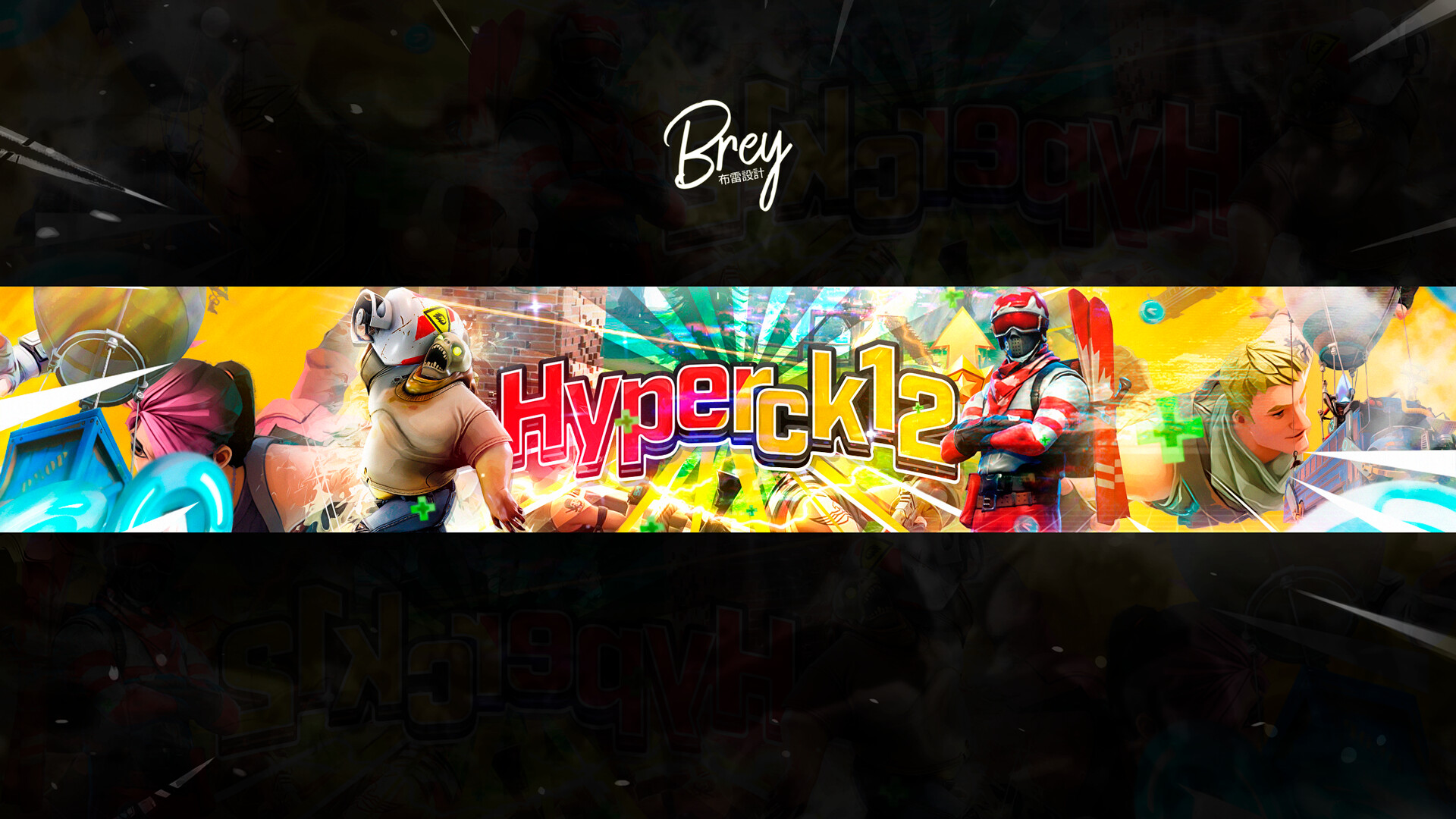 Artstation Banner Fortnite Minecraft Jonajb Brey Designs