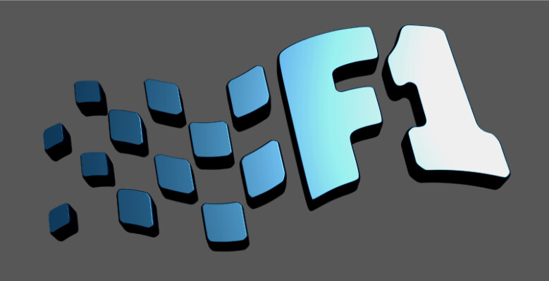 Vector Whiz F1 Logo Concept