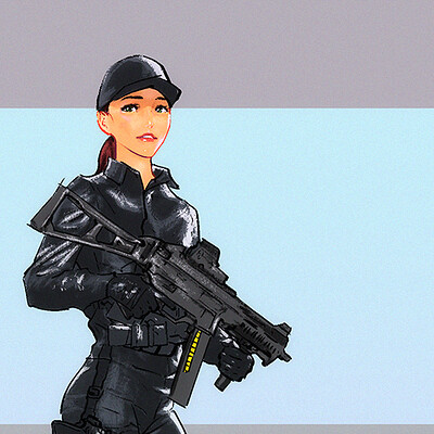 Jp novark military girl 1080p