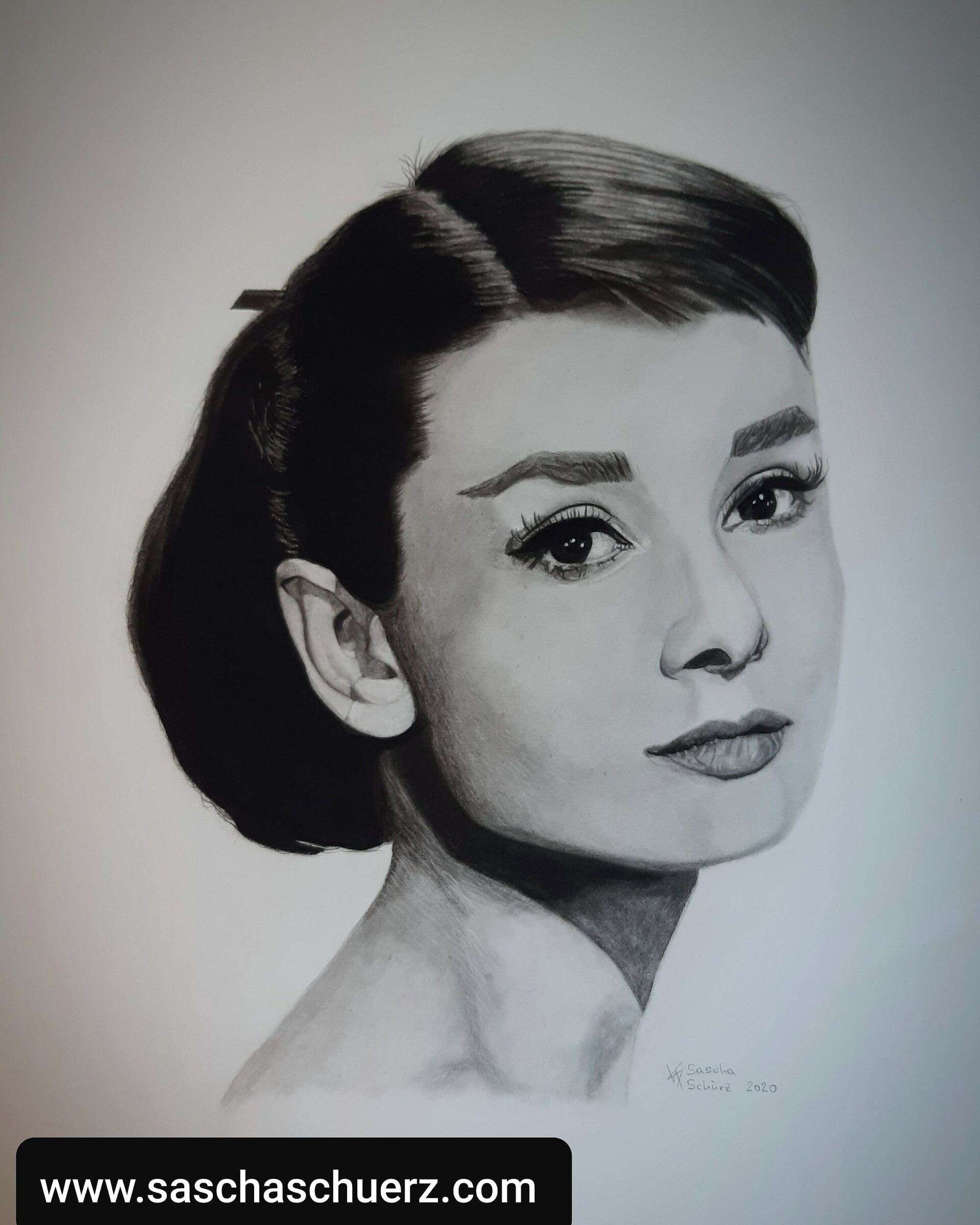 Audrey on sale hepburn drawing