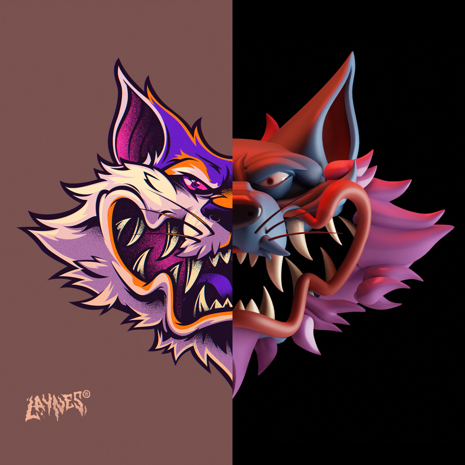 ArtStation - Wolf Mask