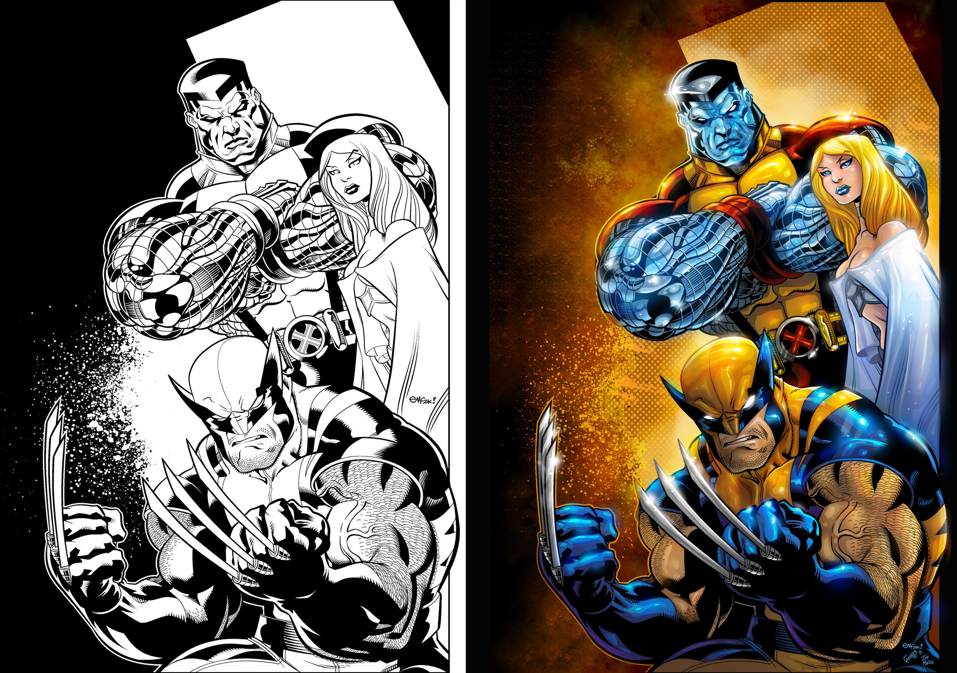 ArtStation Xmen Colors