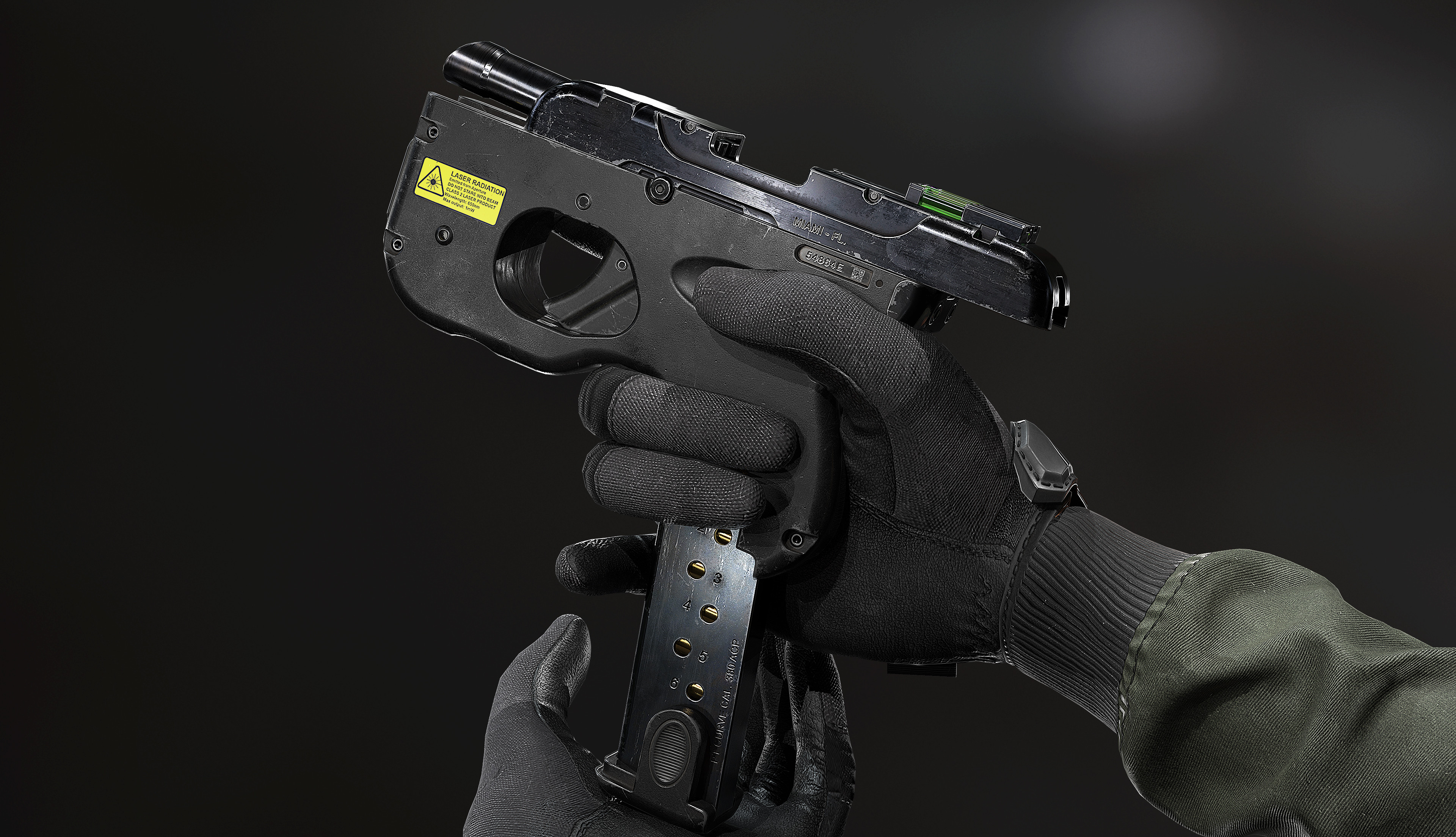 Artstation Taurus 380 Acp Compact Pistol Nicolas Vanhemelryck