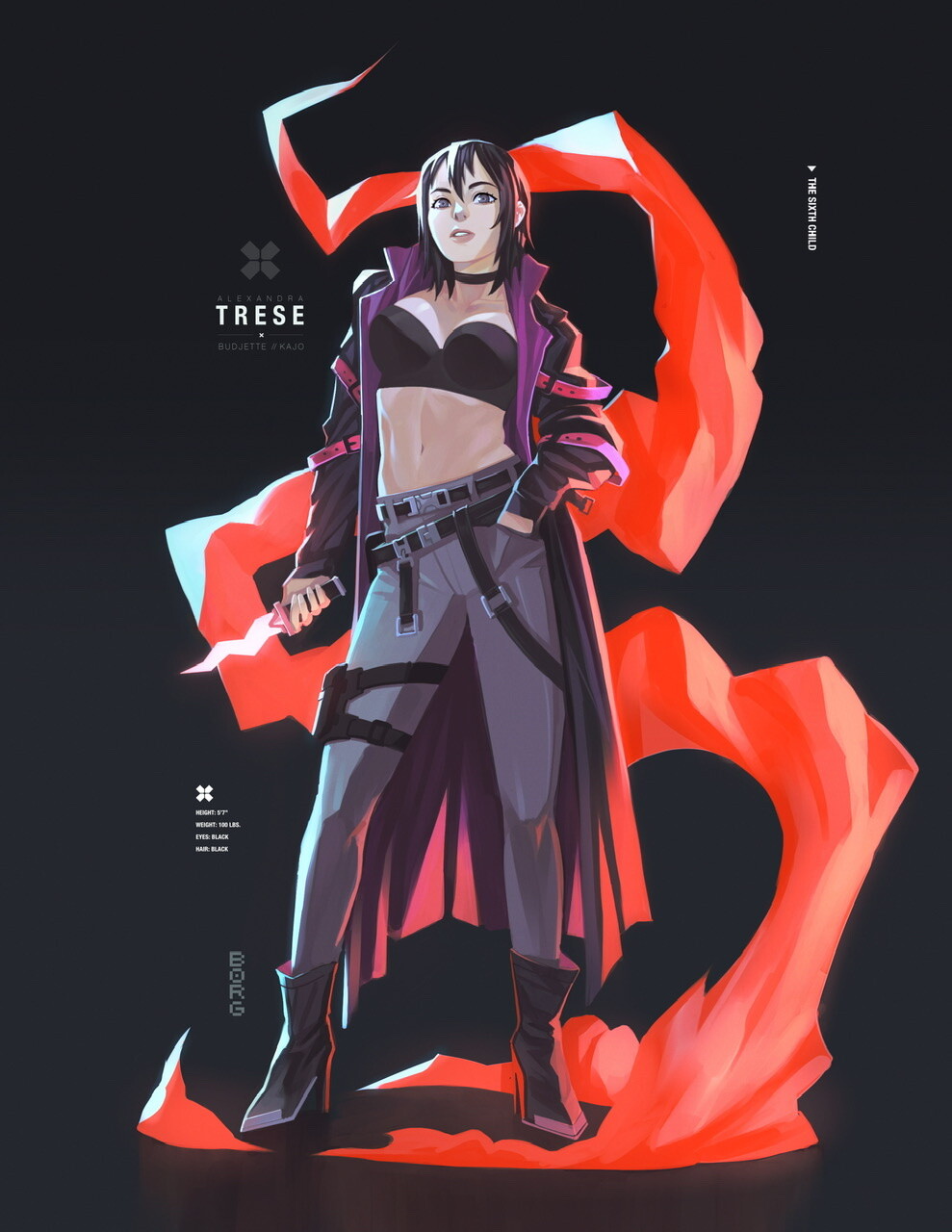 Artstation Trese Techwear Borg Sinaban