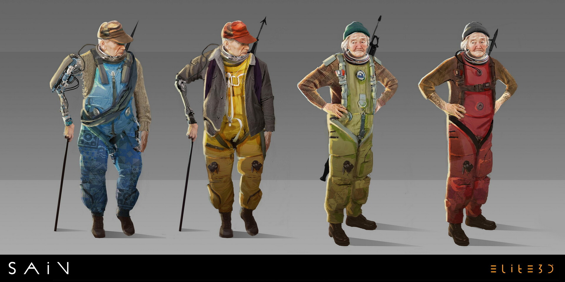 elite3d studio - SAÍN Internal Project Designs