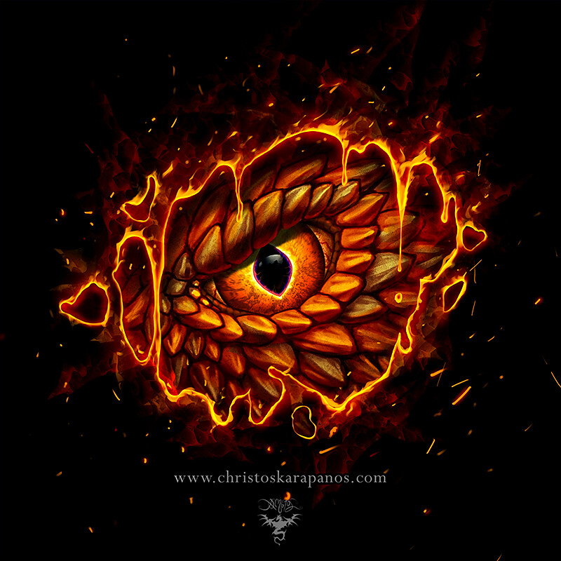 Christos Karapanos Fire Dragon Eye Christos Karapanos Fire Dragon Eye