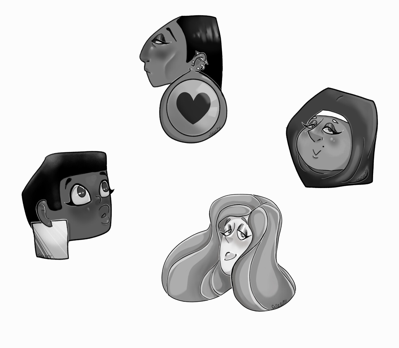 ArtStation - Character Design Shape Exercise