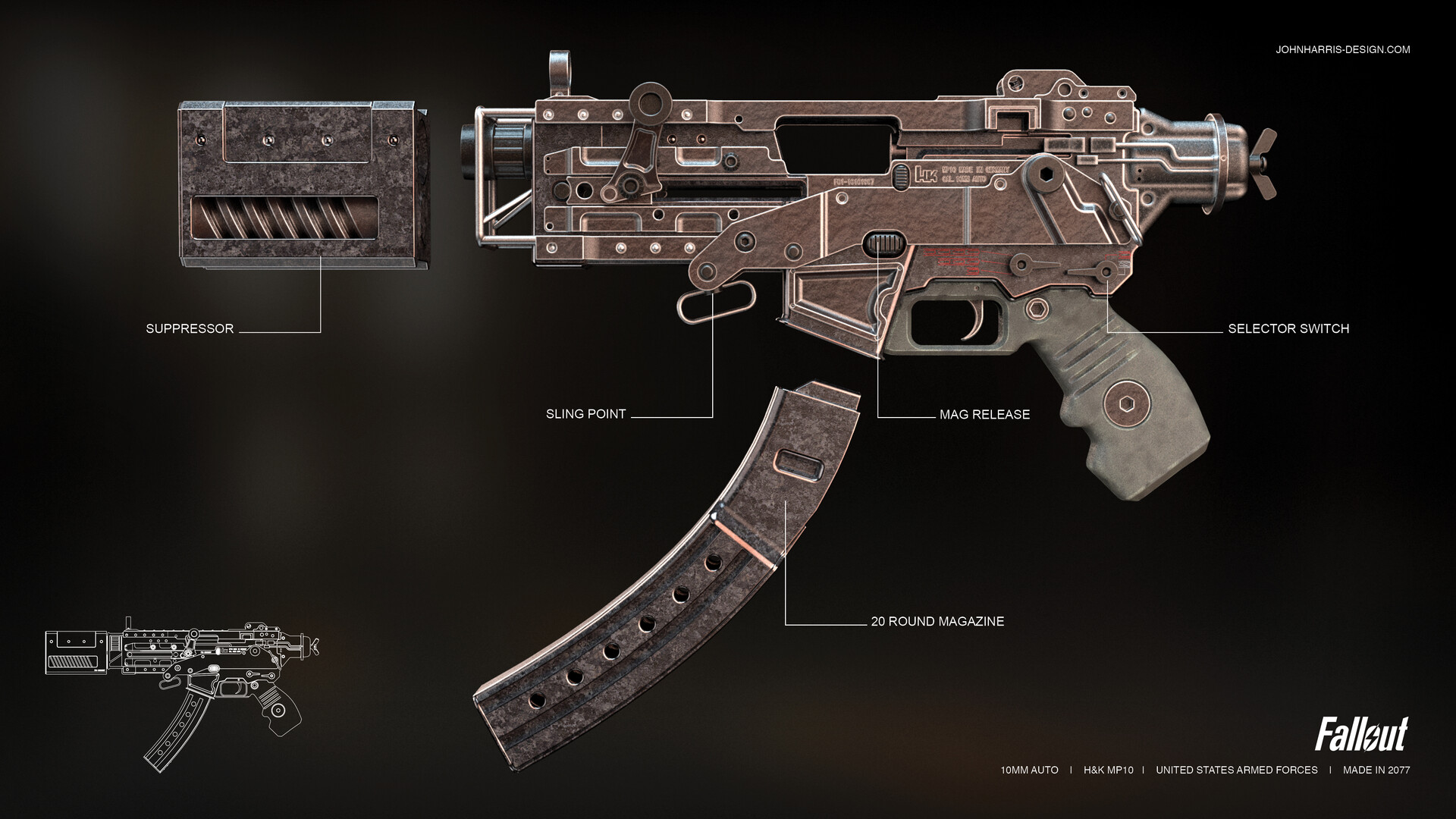 10mm submachine gun fallout 4 10mm submachine gun fallout 4