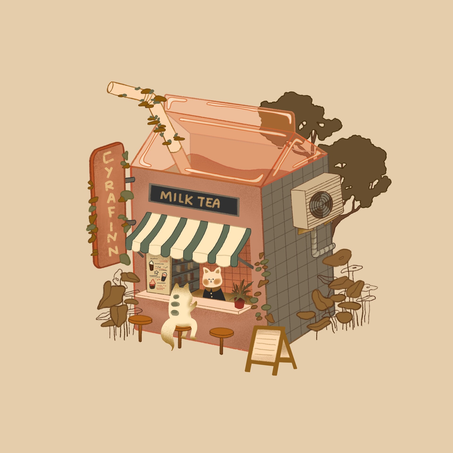 artstation-little-milk-tea-shop
