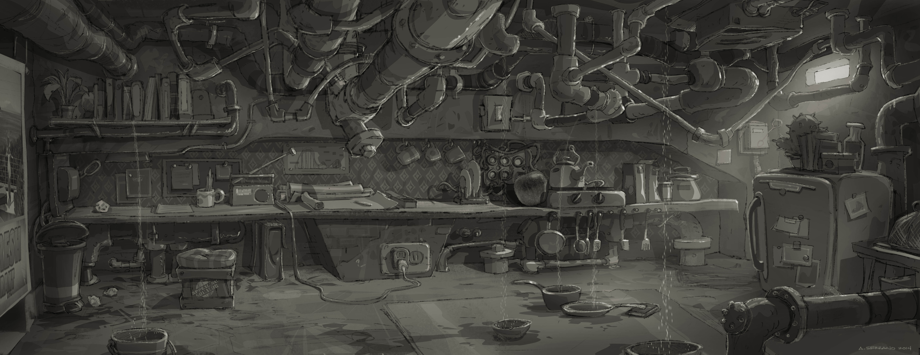 Final image without character.