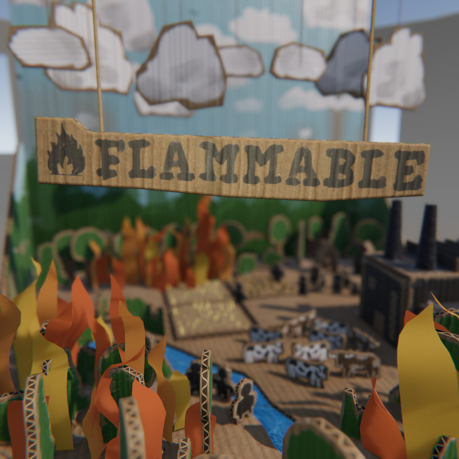 Flammable - Game Concept (CGL Application)