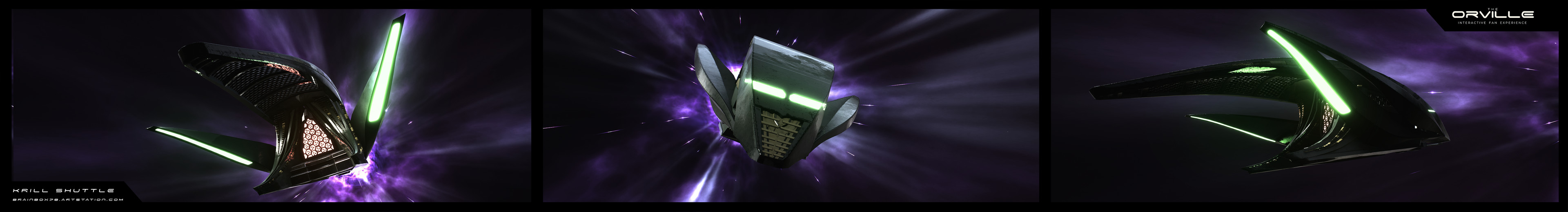 Artstation Krill Shuttle Wallpaper V2 Daniel Korican