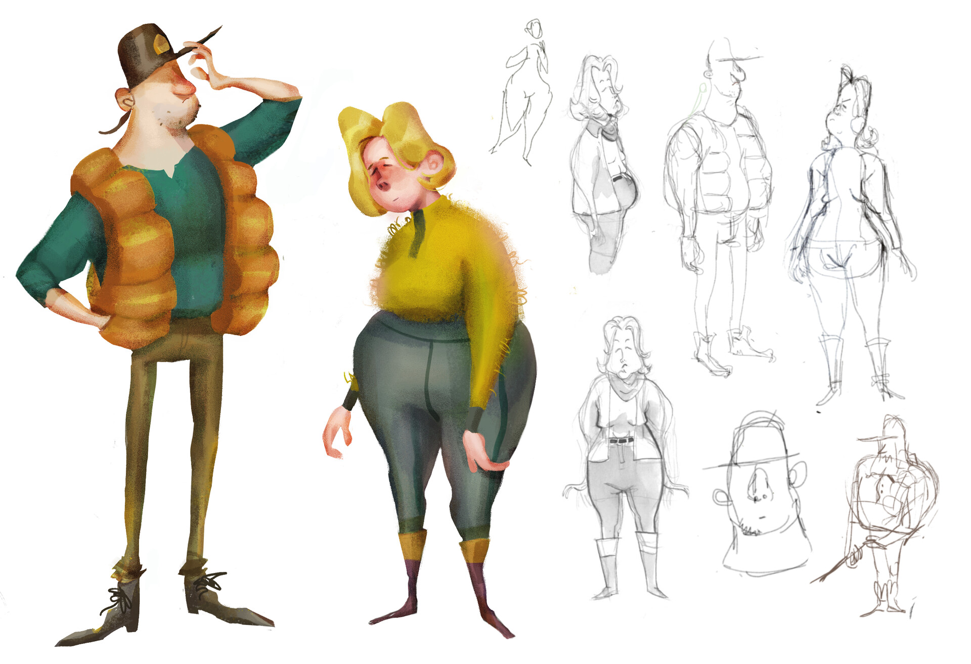 Asha Farmer The Magic Finger By Roald Dahl Character Design