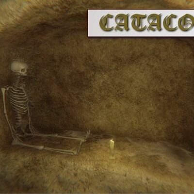 David doval catacombs modular 3d model low poly fbx unitypackage