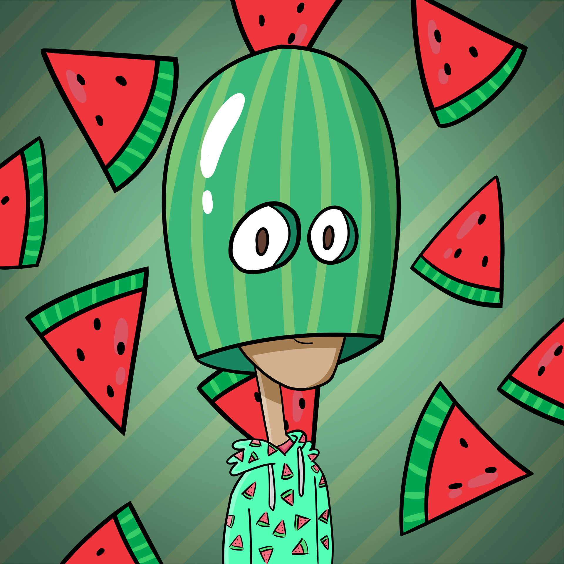 ArtStation Melon Head