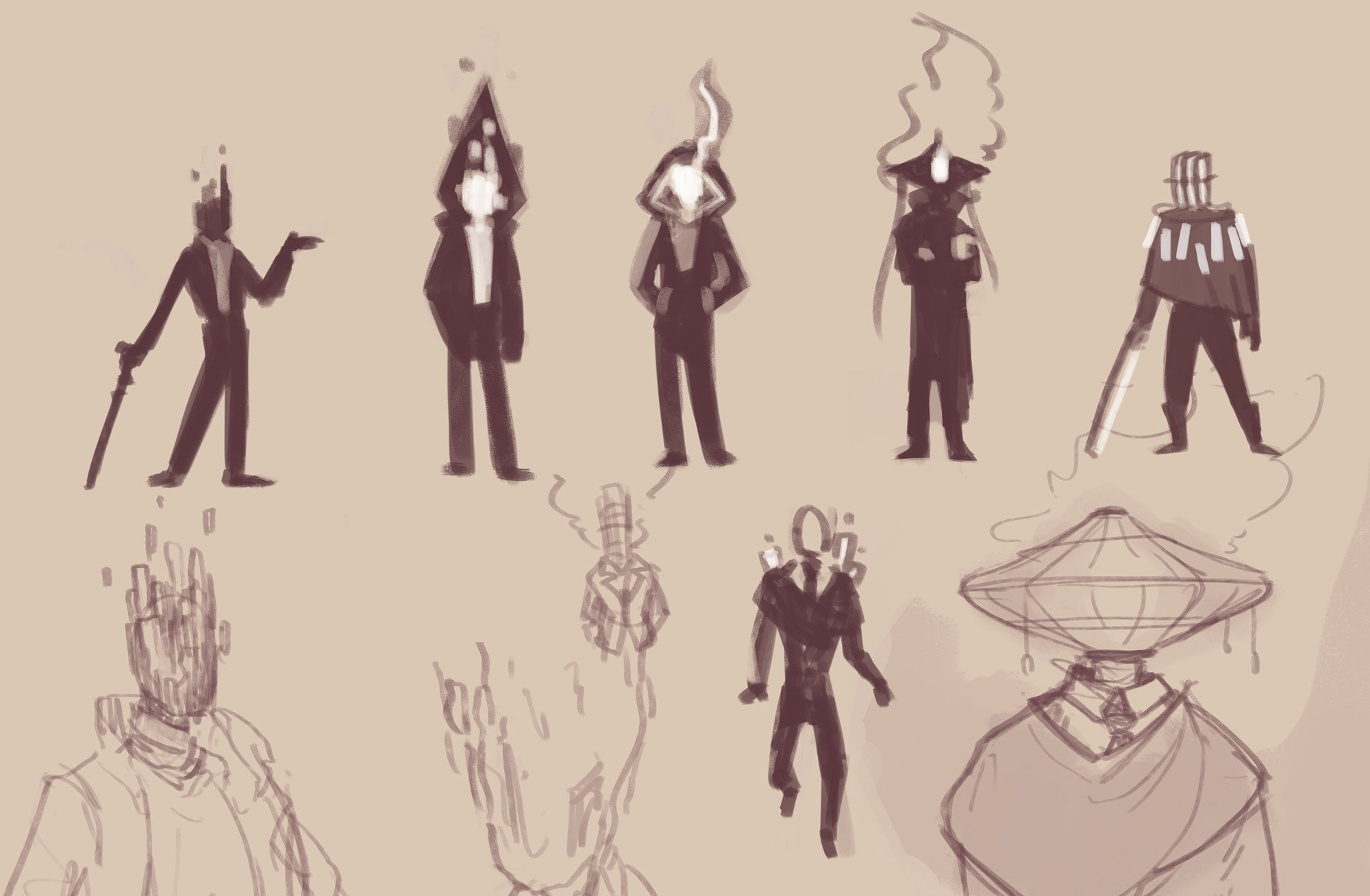 initial sketches