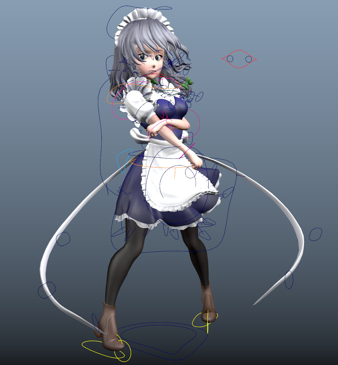 Amazon.com: Alphamax Shining Ark: Sakuya (Mode Violet) PVC