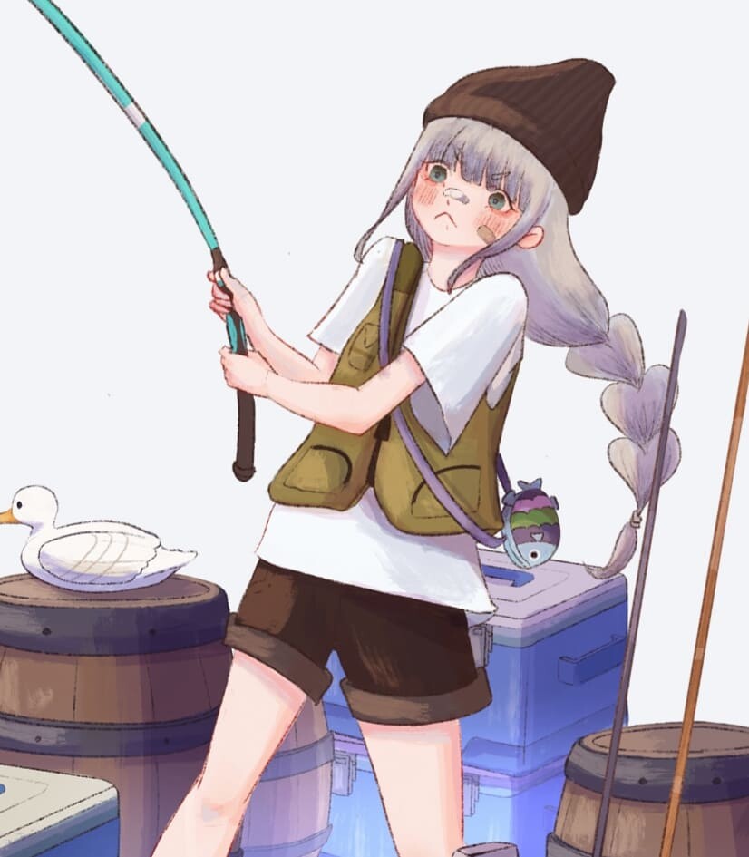 ArtStation ACNH Fishing