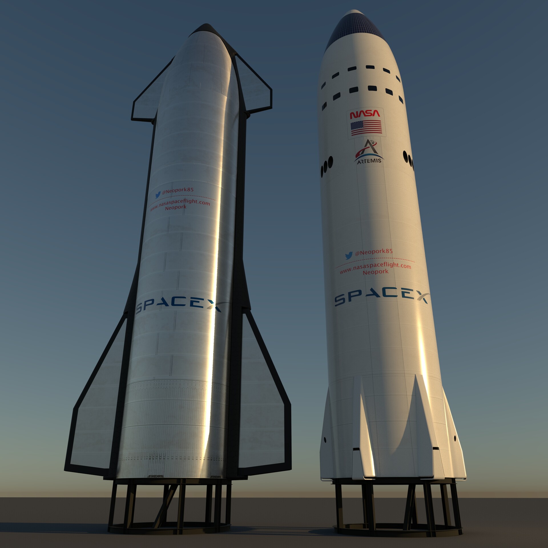 Ракета SPACEX Starship. SPACEX Старшип.