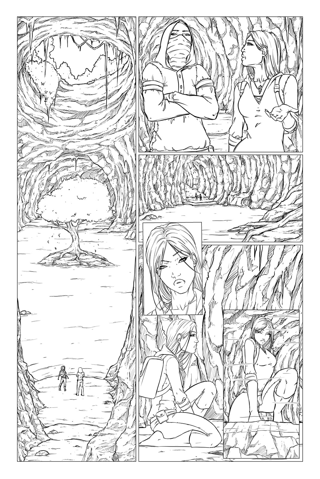 Page 7 - Line art