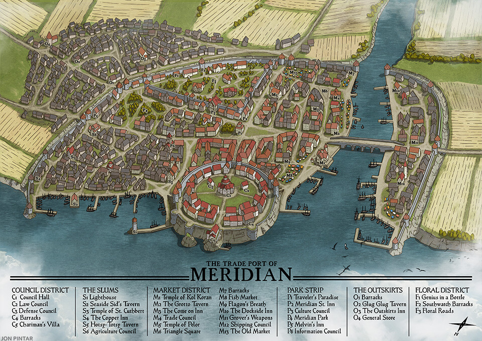 Meridian City