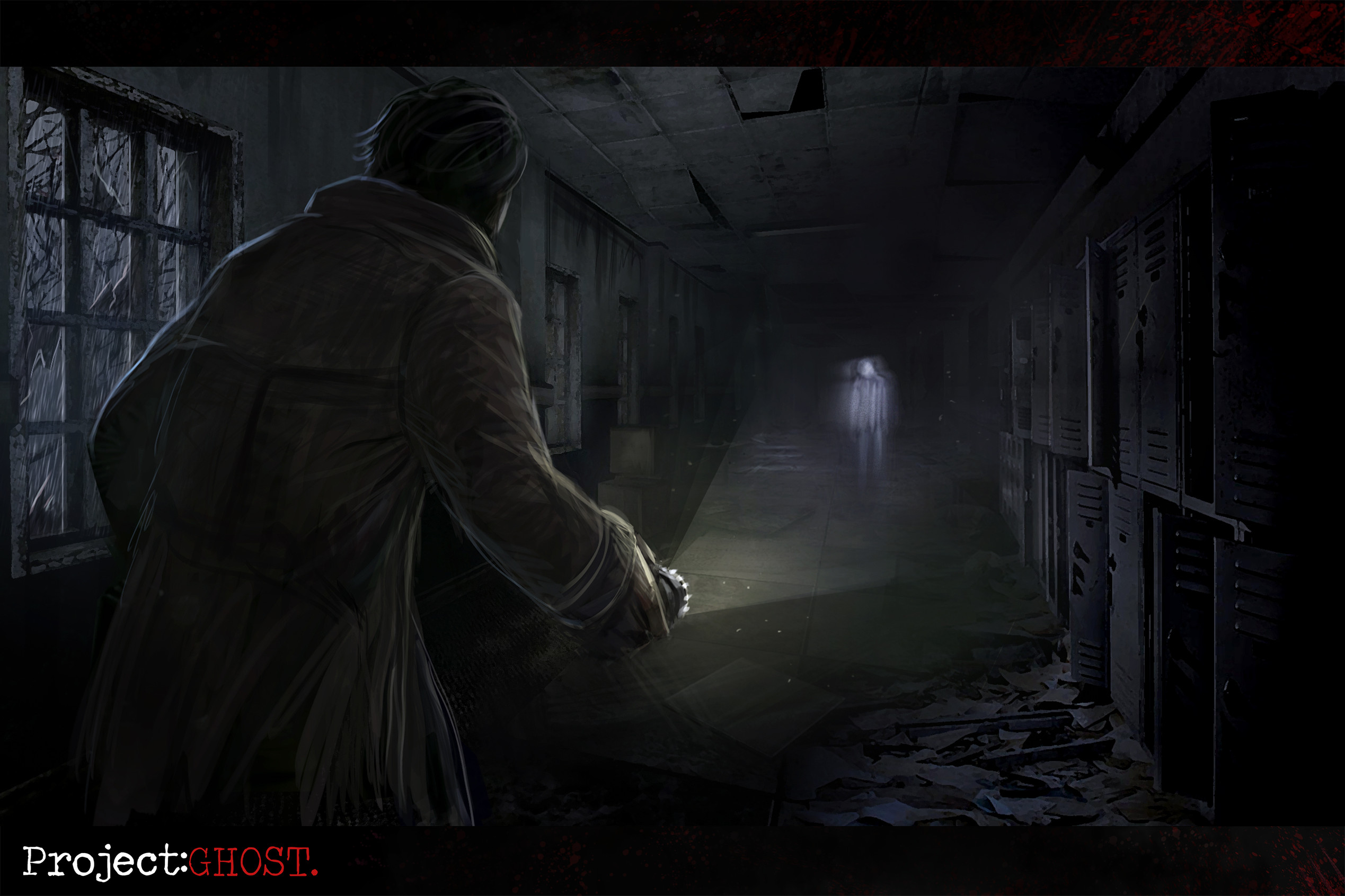 Thumbnail 5: Flynn's ghost reveals himself to Peter in a school corridor, wishing to help him. 
