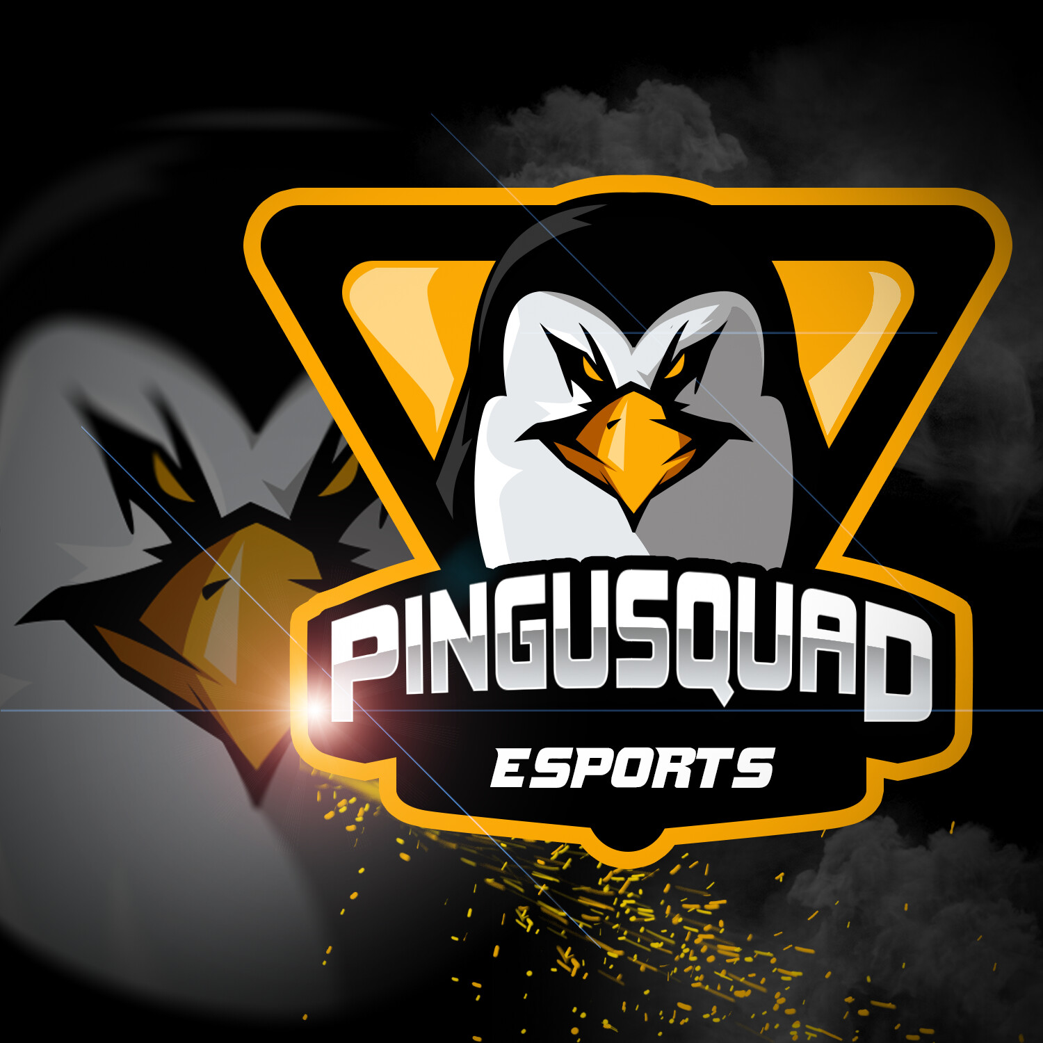 ArtStation PinguSquad eSports Logo draft