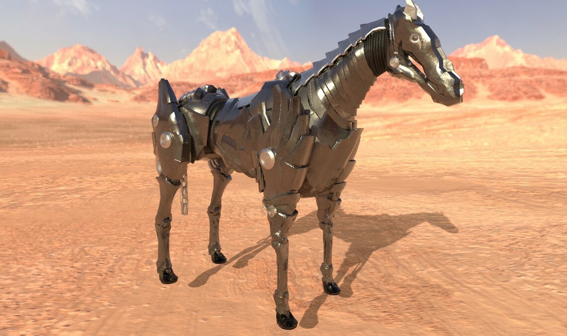 Mecha horse cheap