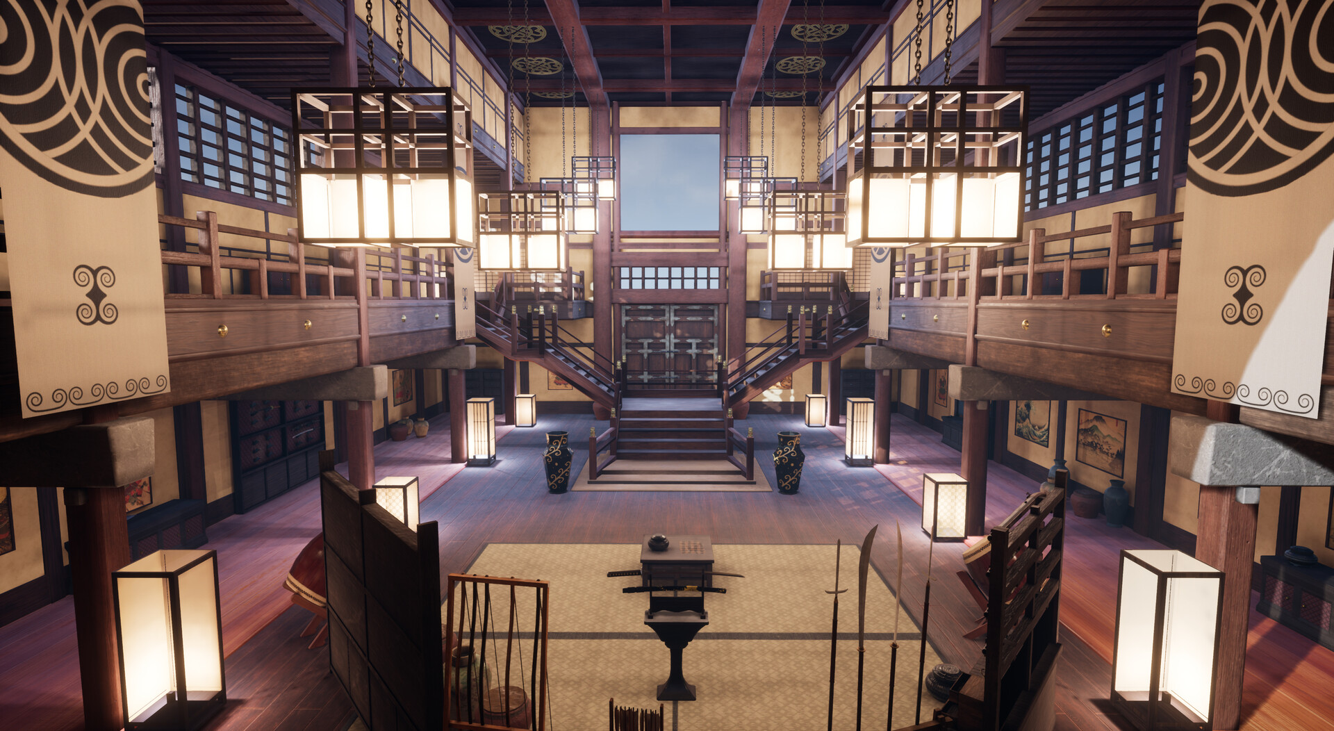 Cameron Main - Feudal Japan interior