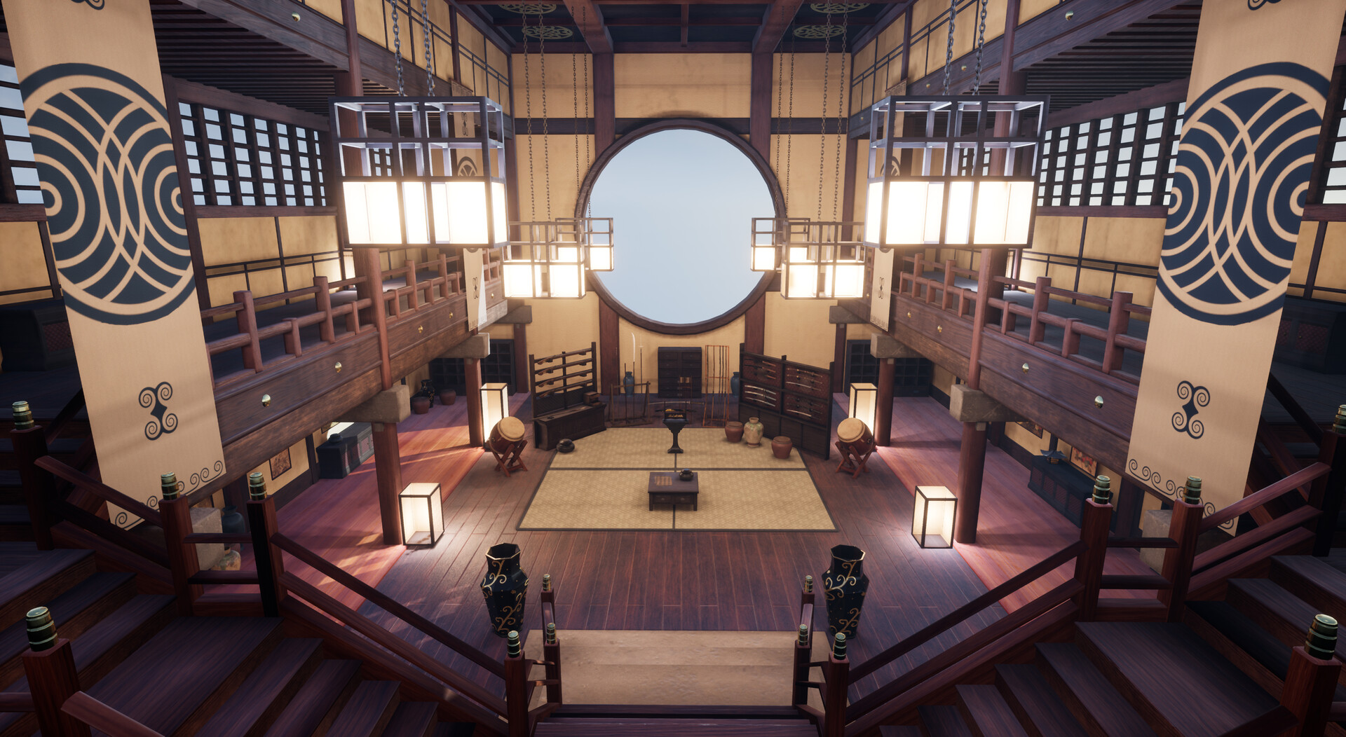 Cameron Main - Feudal Japan interior