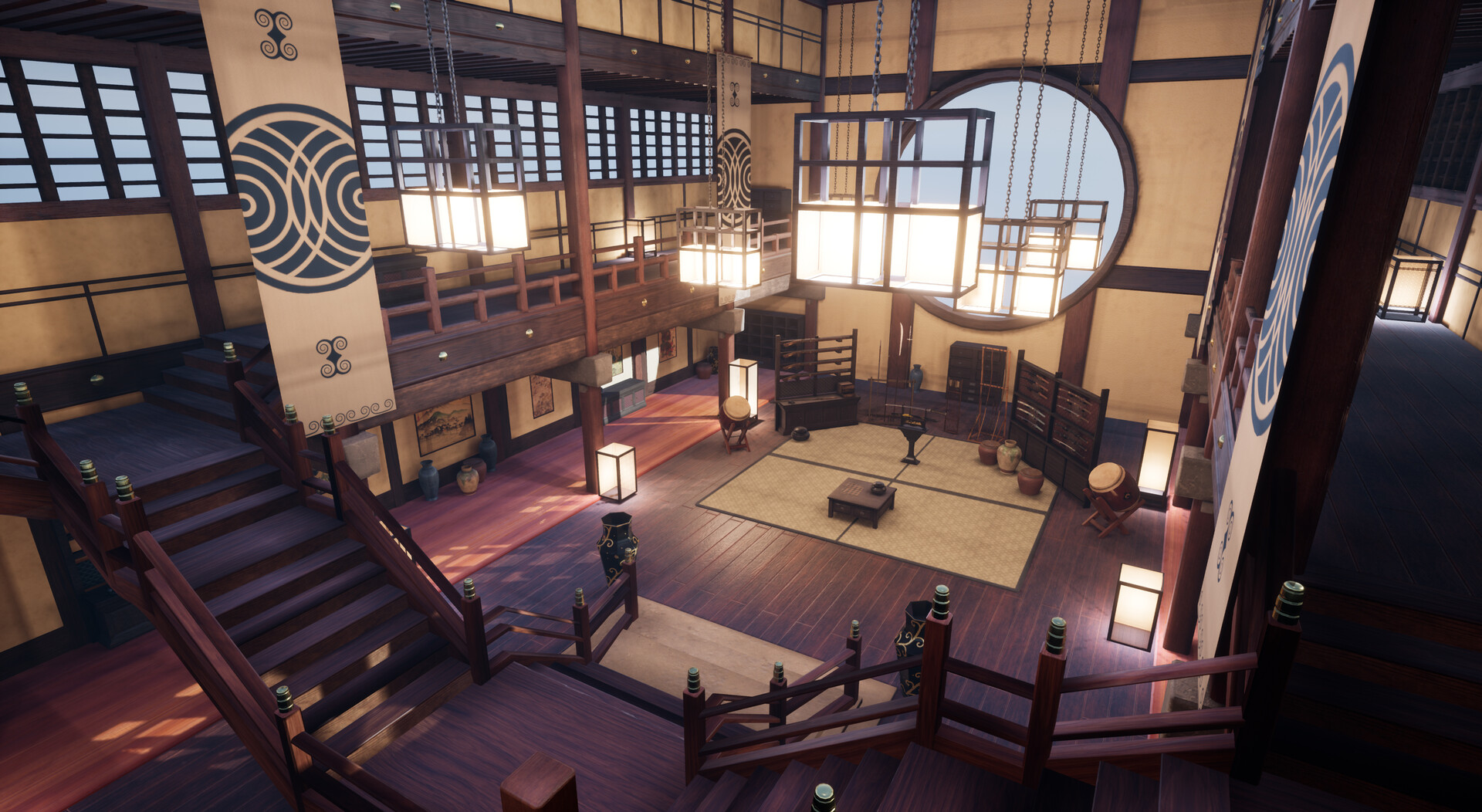Cameron Main - Feudal Japan interior