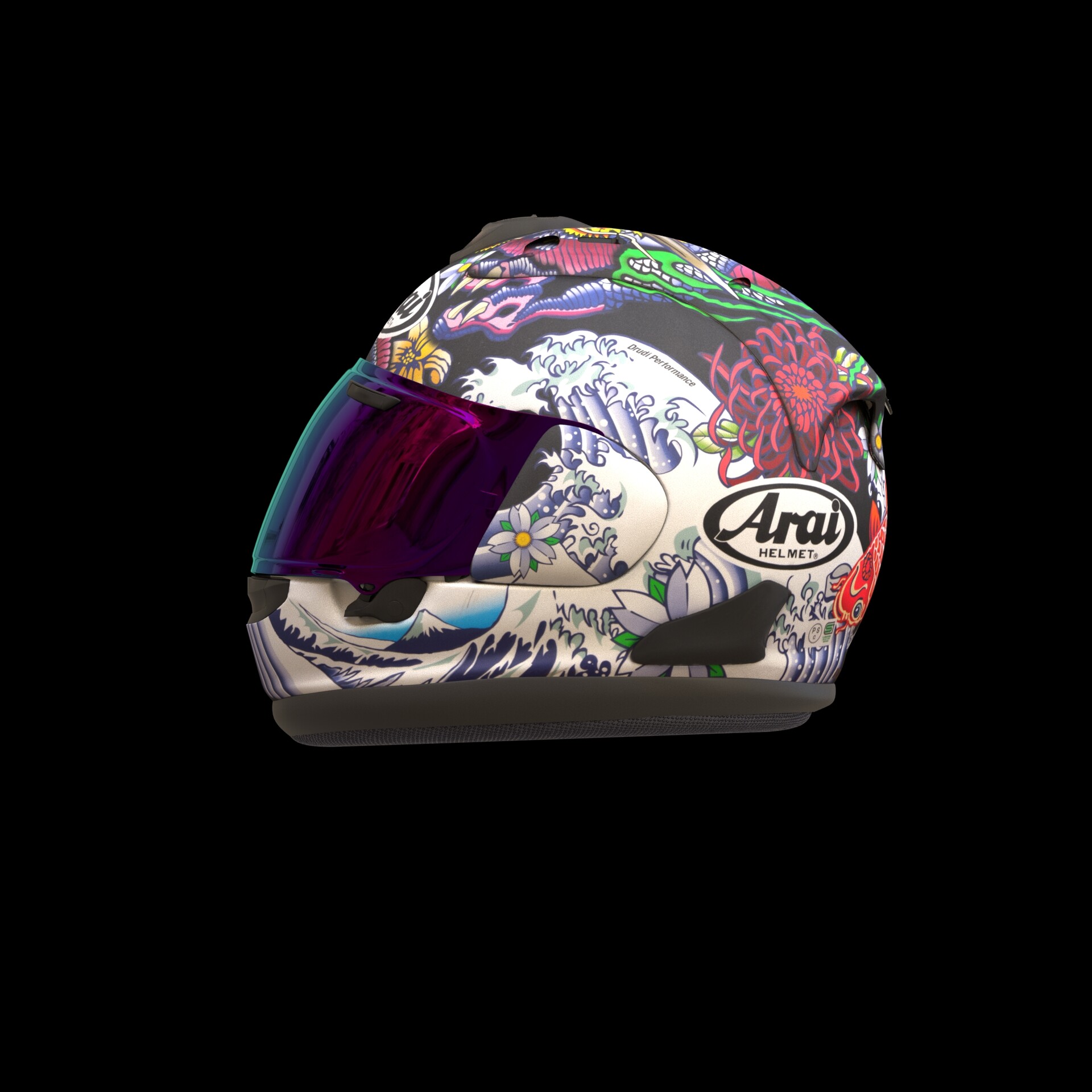 Lee Rock - Helmet——Arai-RX7x-东瀛龙（アライ）