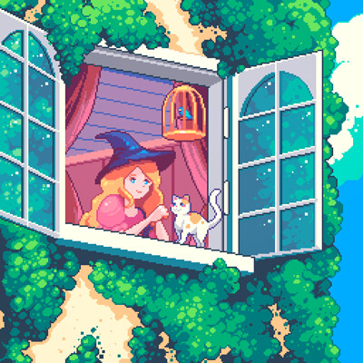 ArtStation - /PIXELART: Sakura CLASSIC