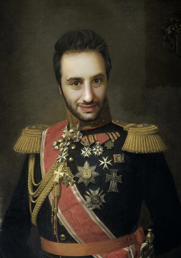 李 唯辰 Renaissance General Digital Painting