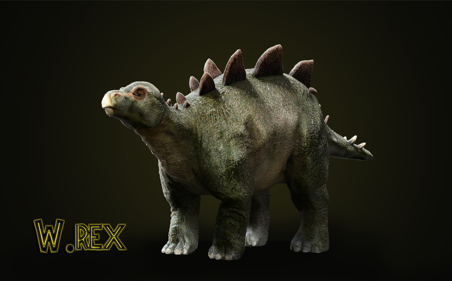 jurassic park builder stegosaurus