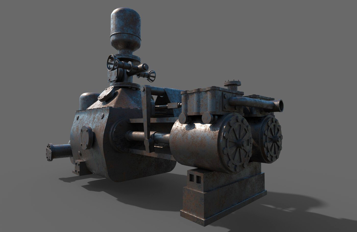 ArtStation - steam engine