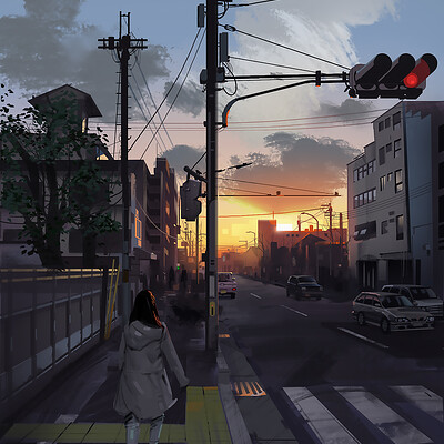 Ian ameling kyoto sunset2