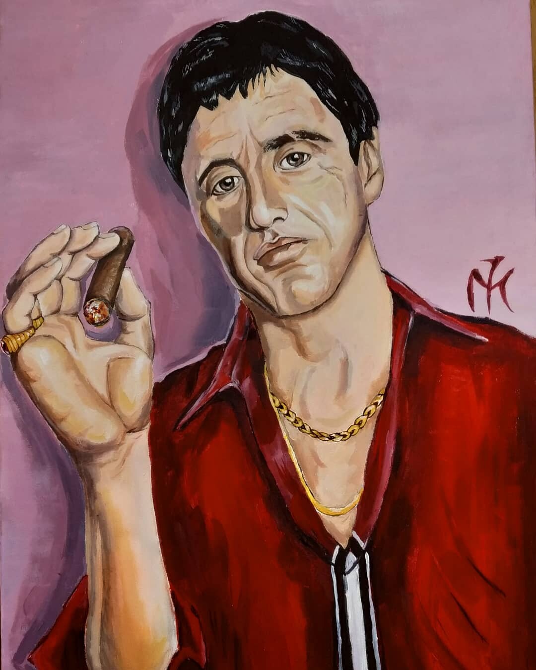 Artstation Tony Montana Melis Karalarli