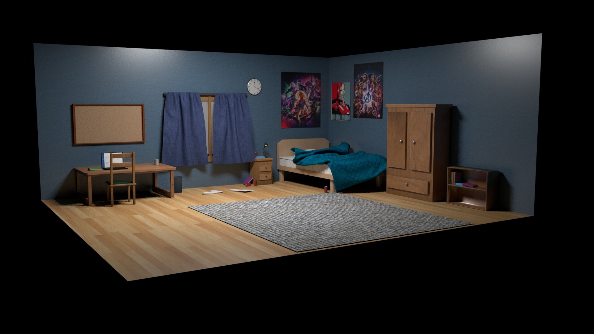 Artstation Bedroom Oscar Montes
