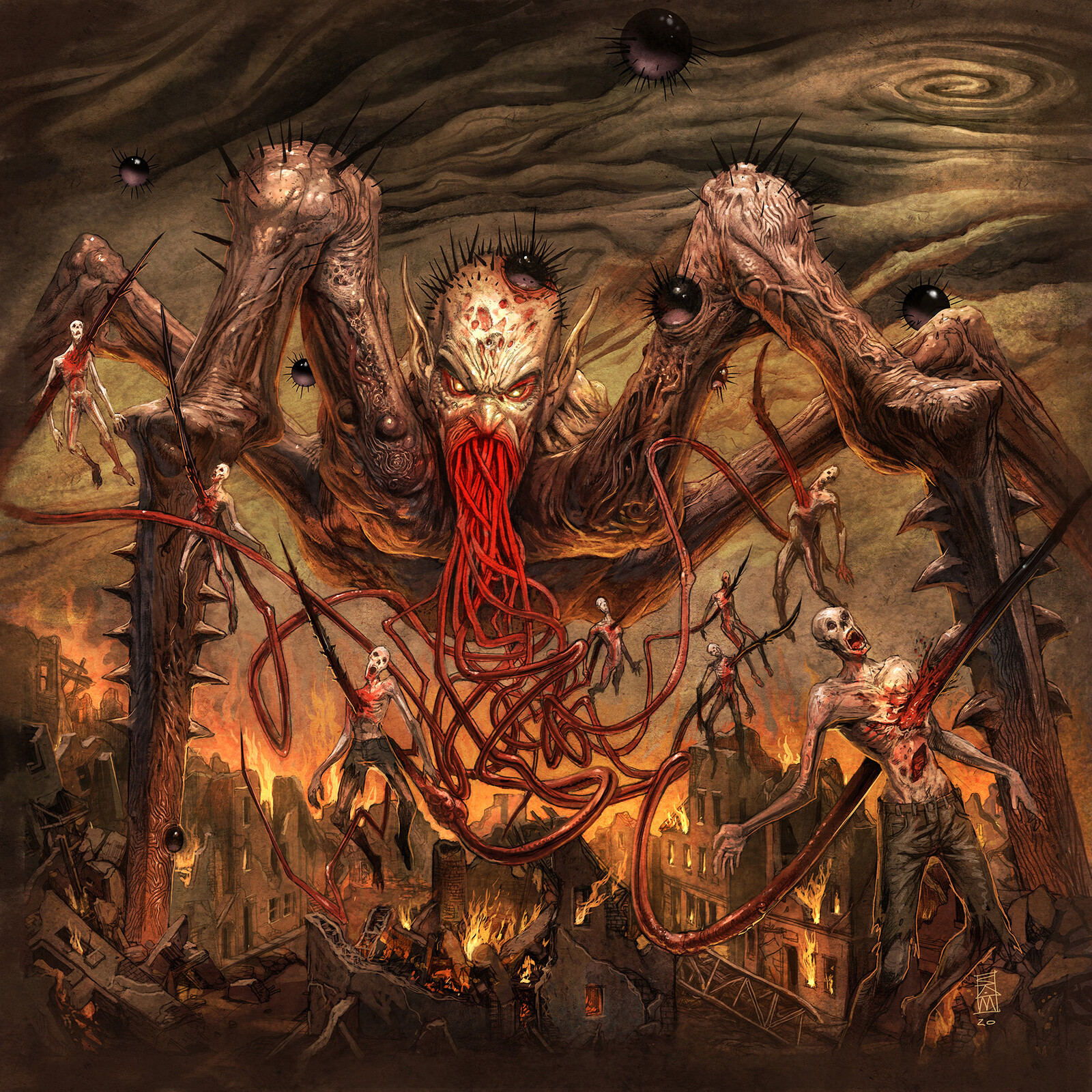 KREATOR: 666 - WORLD DIVIDED - Single cover art