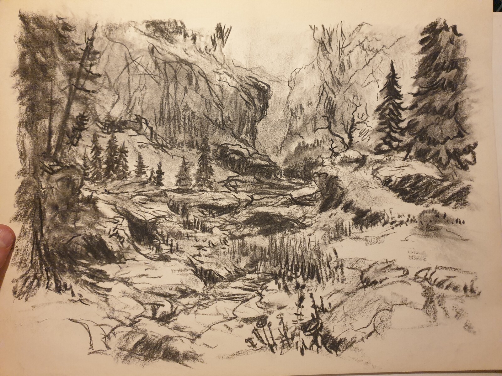 Landscape sketch
