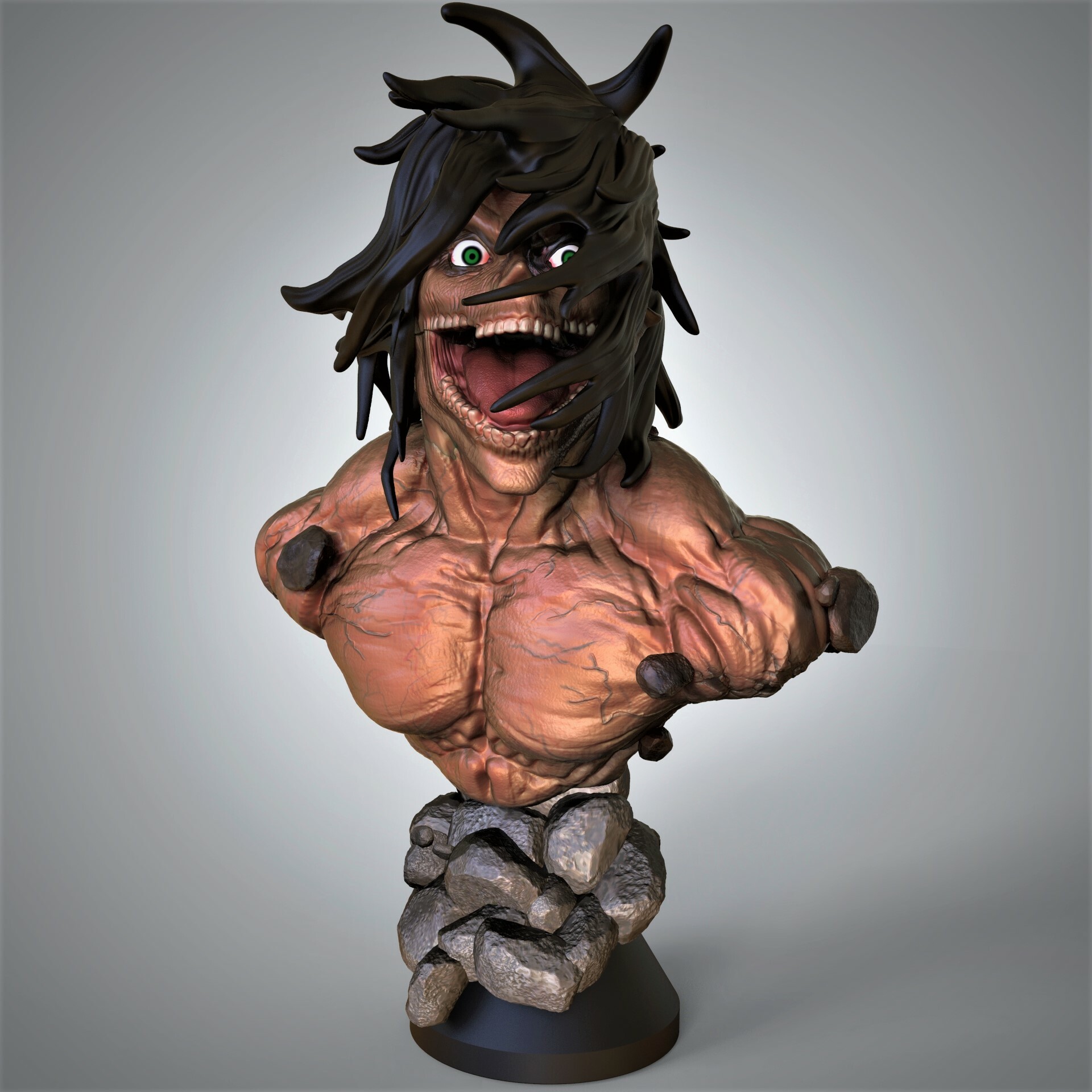 Mario Anthony Titan Eren Shingeki No Kyojin