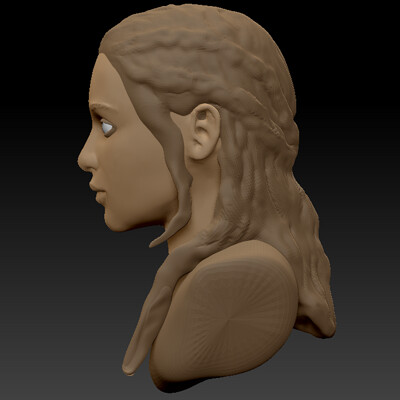 3D sculpt Daenerys Targaryen (Work in progress)
