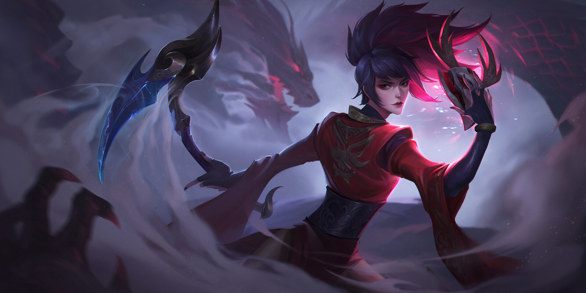 ArtStation - Blood-Moon-Akali-Fanart