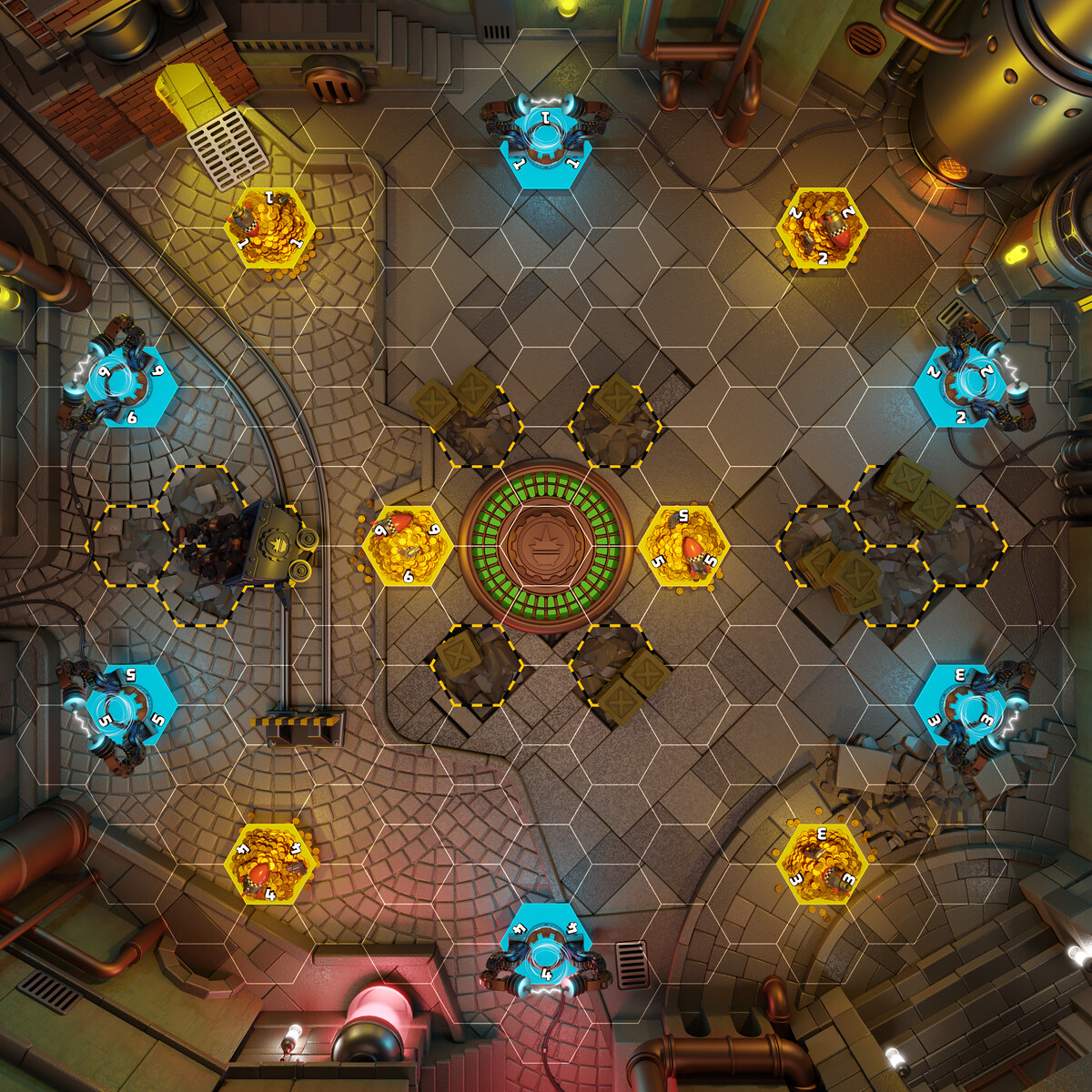 ArtStation Riot Quest Thunderhead Fortress Arena
