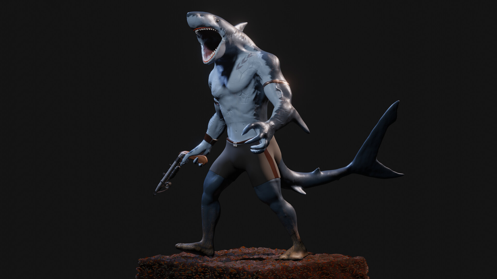 Shark man toy on sale