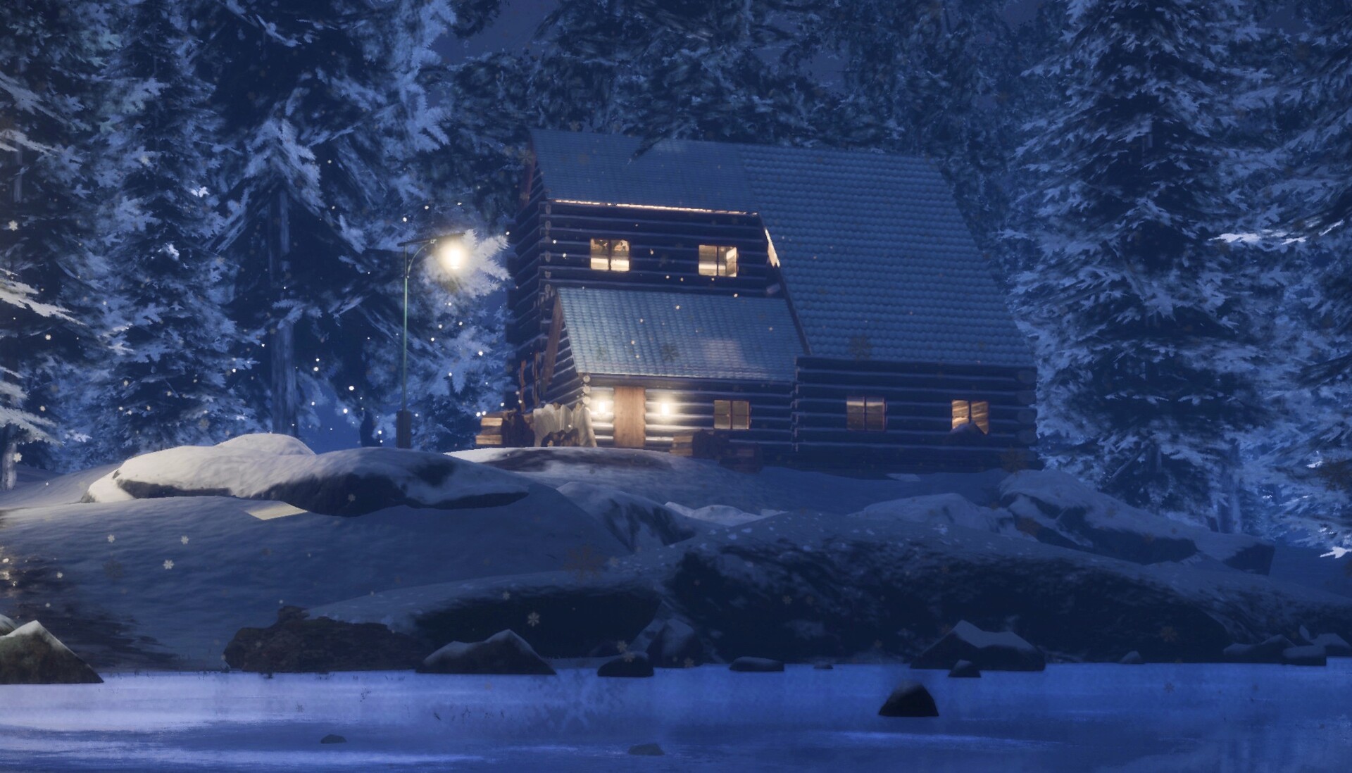 Stephen Lockwood 雪夜 Stephen Lockwood 雪夜
